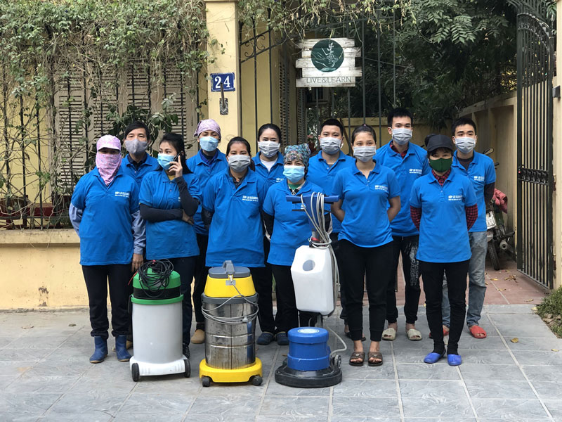 Vệ sinh công nghiệp Tân Phú