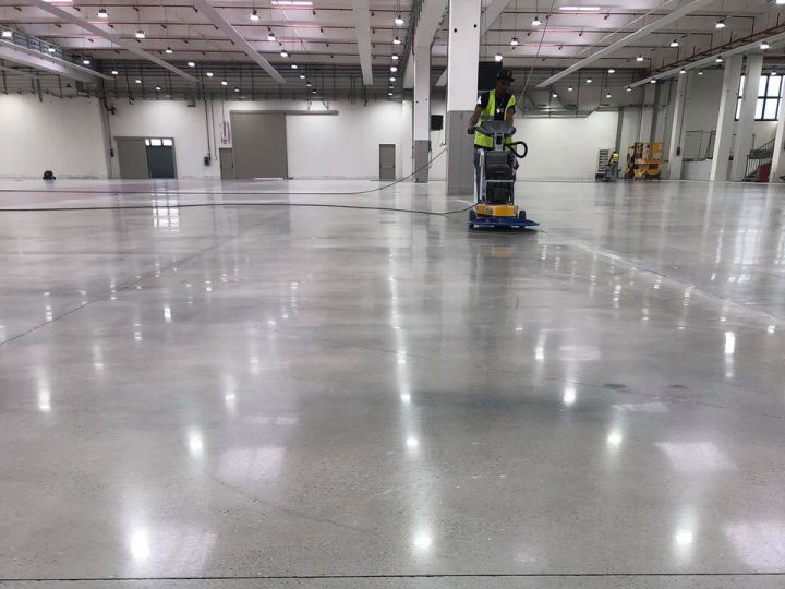 Đánh bóng bê tông