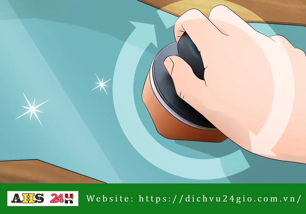 Đánh bóng đồ nhựa sáng như gương