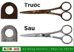 đánh bóng kim loại