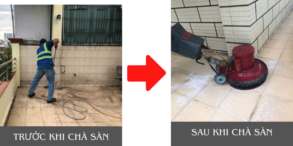 Dịch vụ chà sàn gạch