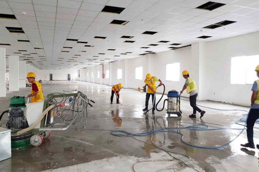 Vệ sinh các cặn bẩn