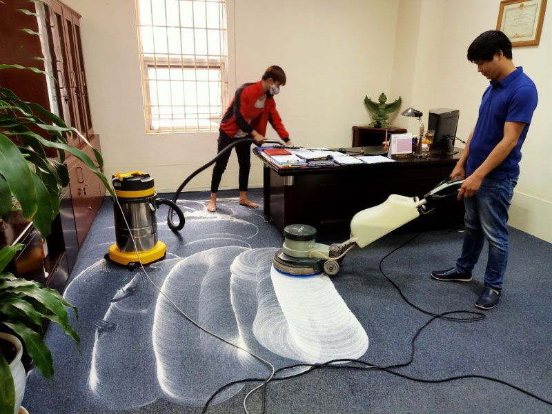 Giặt thảm văn phòng