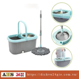 Bộ lau nhà xoay 360 độ