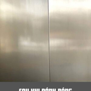 sau khi đánh bóng