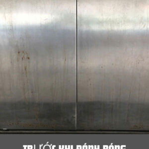 trước khi đánh bóng