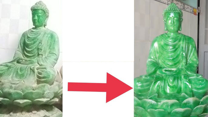 Đánh bóng tượng đá
