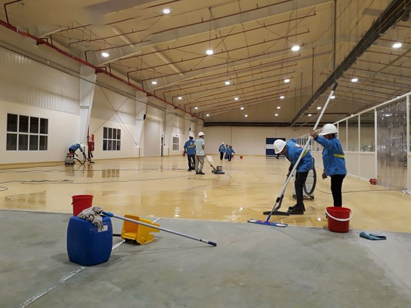 Vệ sinh nhà xưởng tại TPHCM