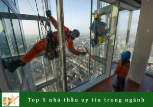 lau kính toà nhà