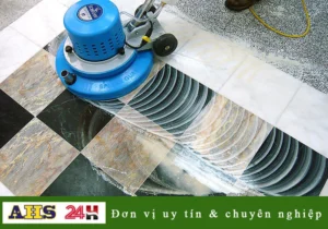 đánh bóng sàn đá
