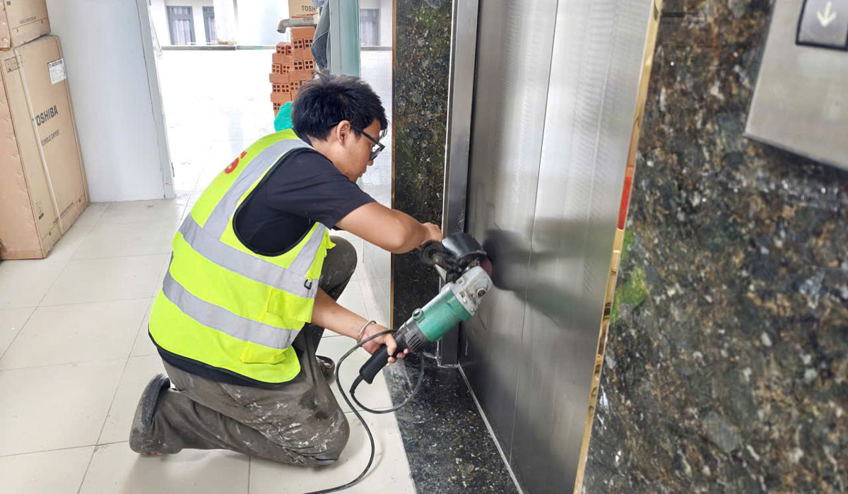 xử lý vết trầy xước